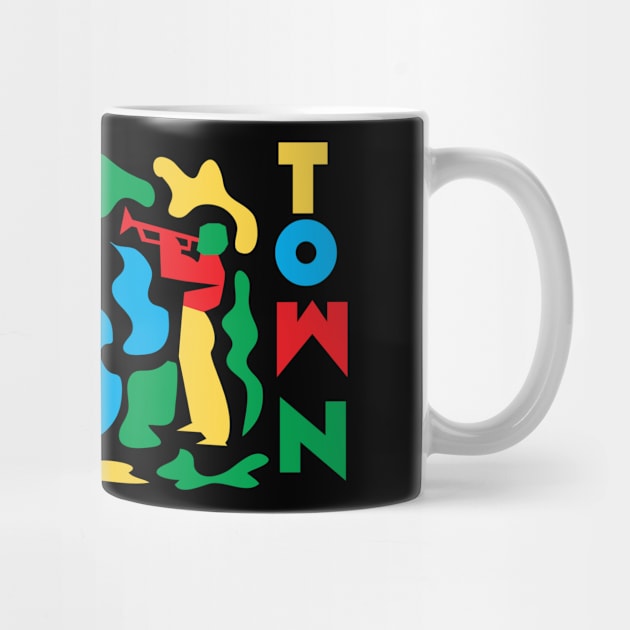 Jazz Town  - Colorful Jazz Themed Design by jazzworldquest